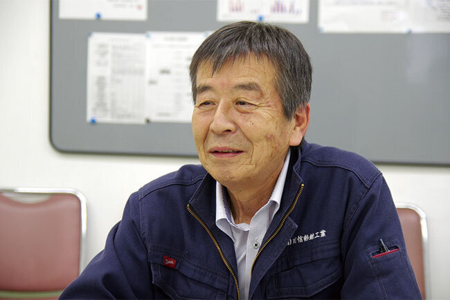 南信熱錬工業の一ノ瀬律生社長