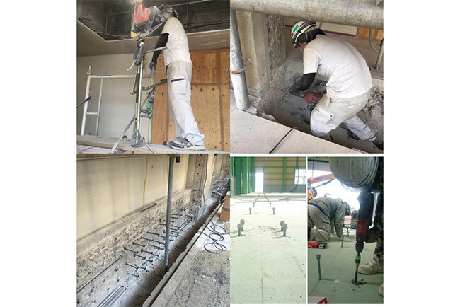 あと施工アンカー工事