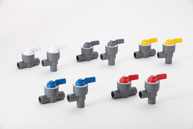 浄化槽で使われる空気の量を調整するバルブは様々な風量特性がラインナップされている