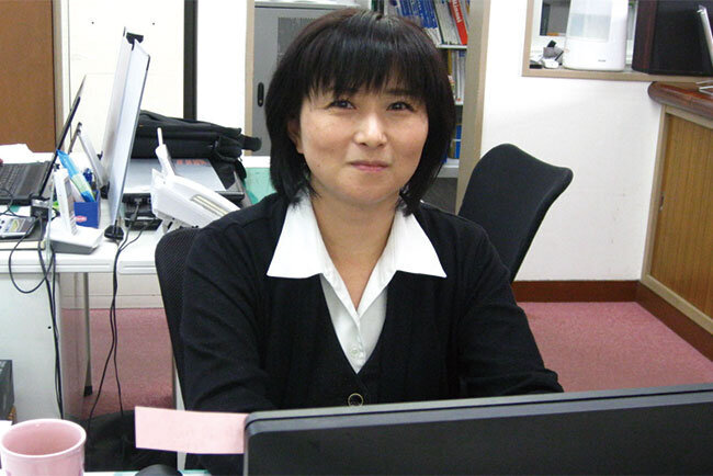 経営管理部の永里由紀さん