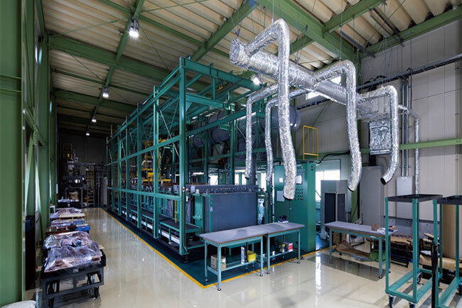 2022年10月から稼働しているメッキ工場