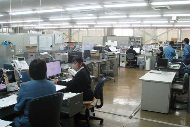 阪急鉄工丸亀工場のオフィス