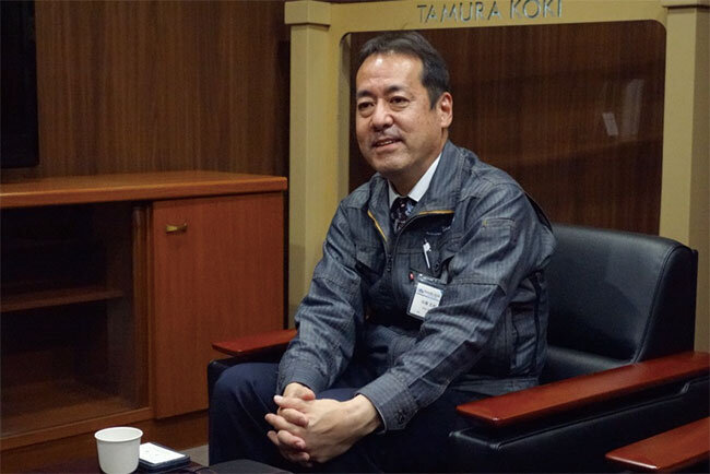 経営の苦しかった時代を振り返る佐藤社長