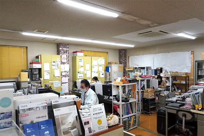 森下住設のオフィスの様子