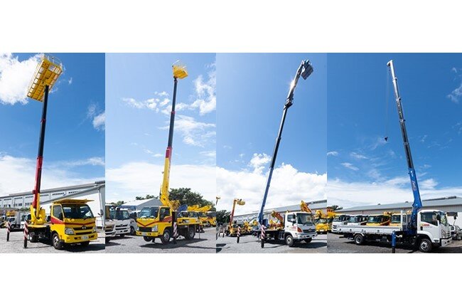 用途によって使い分けられる豊富な車両ランナップ