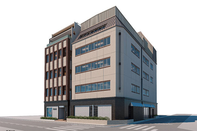 トモエシステムの本社ビル（改修工事後予定図）