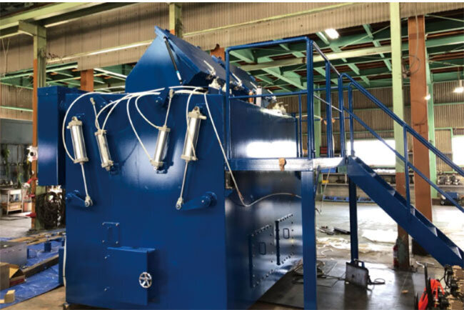 ゴミ処理低熱分解装置