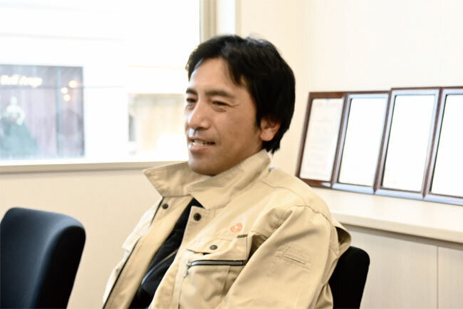 工務部の橋場洋平さん