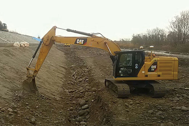 ICT建機による施工