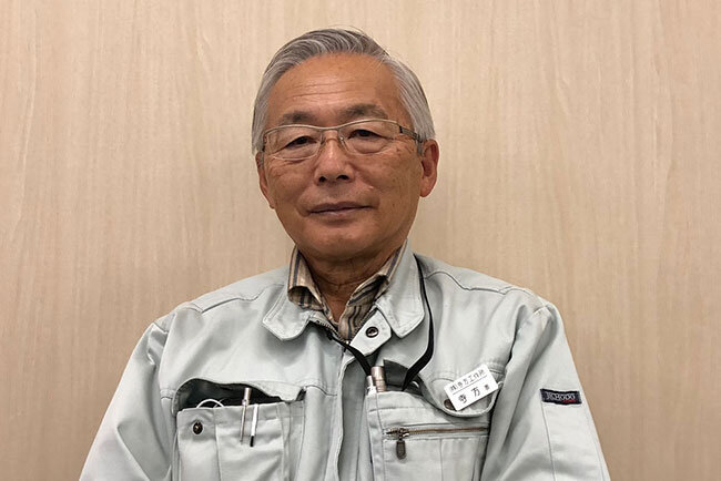 常に新しい分野を開拓し、高い技術を追求する寺方泰夫社長