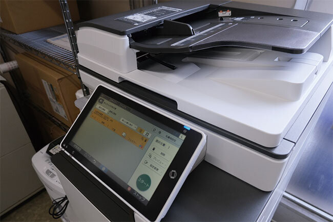 更新された複合機