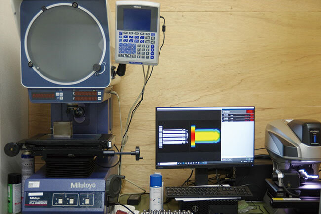 各社の検査装置を導入して品質向上に努めている