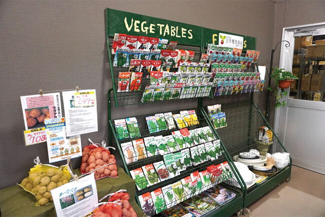 常谷種苗園芸は多種多様な種苗を取り扱っている