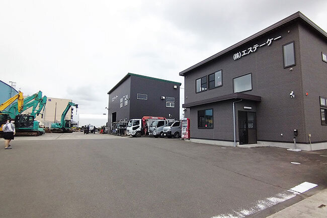 仙台市宮城野区にあるエステーケーの本社