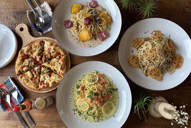 生産者と直接取引し、新鮮な野菜をふんだんに使ったレストラン「NICOLI」の料理