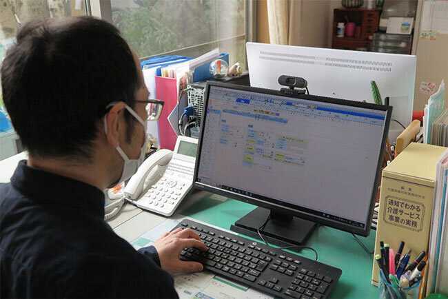 ソフト導入で事務作業も楽々進む