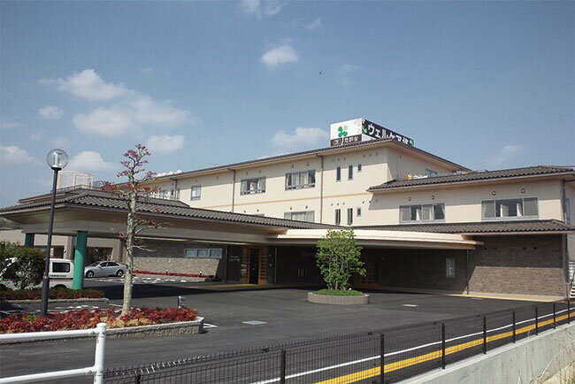 介護老人保健施設「ウェルケア悠」の外観