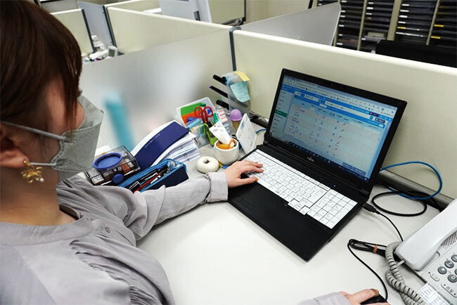 システムのおかげで本社からオンタイムで現場の状況を把握することができる