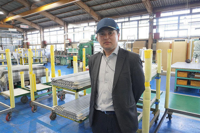 技術部 開発営業・マネージャーの秀崎兼一さん