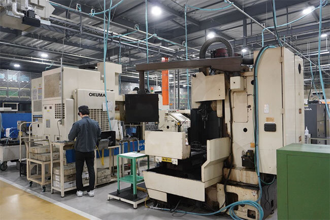 光工業の西尾工場の様子