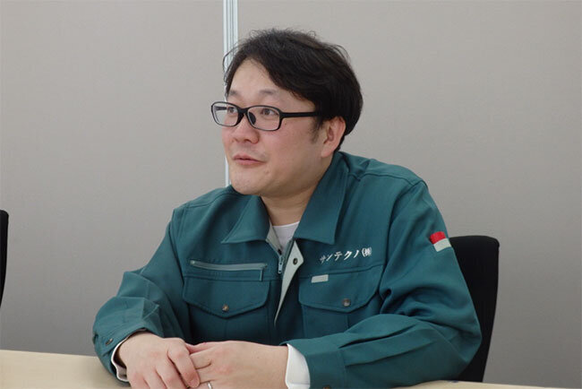 ICT化推進に意欲を見せる企画設計室の幸田啓介室長