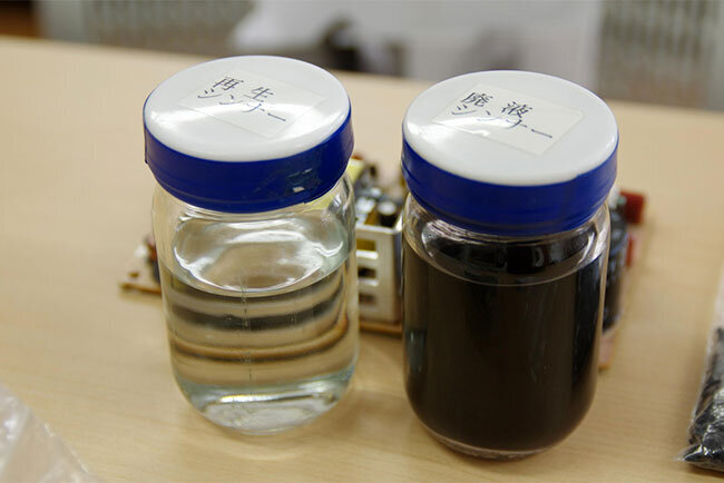 画像＝シンナーを再生して提供する事業も実施