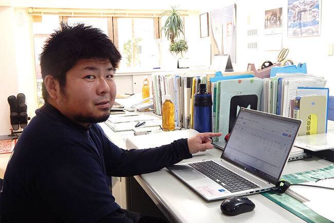 クラウド型見積システムを使う本間成一社長