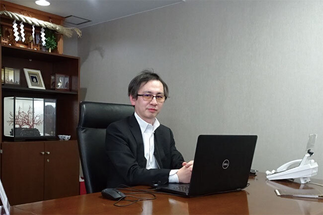 「大きな目標を掲げるより、堅実な目標をコツコツ達成していく」と天野雄太社長。代々続く堅実な経営が同社の強みでもある