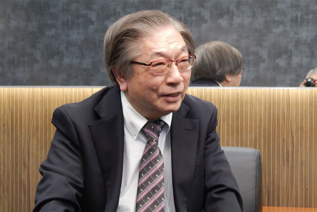 急成長の要因を話す山田義夫取締役経営管理本部長