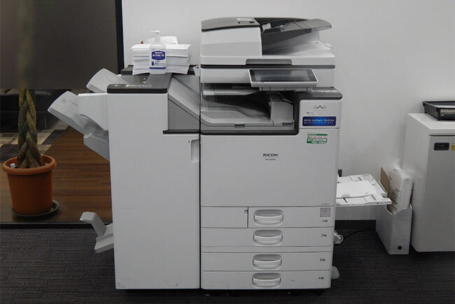 セキュリティ対策で導入した複合機