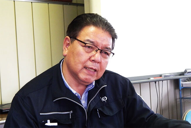 経営改革を推進する桑原社長