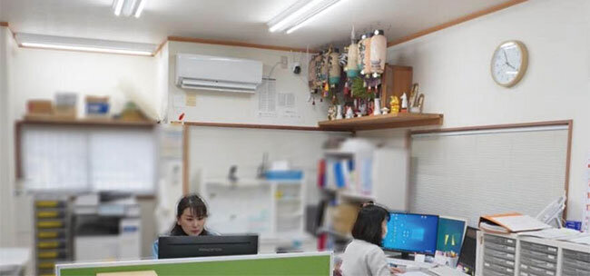 亀野鉄工のオフィス