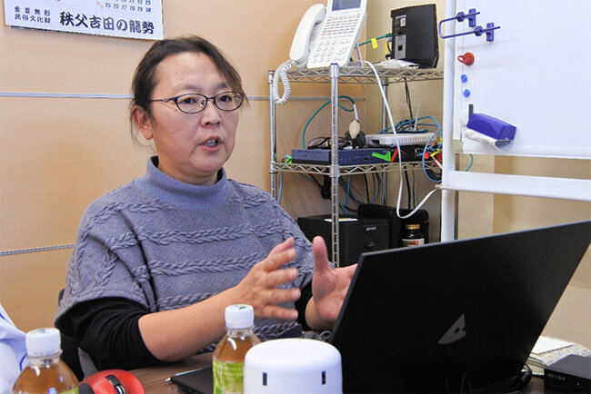 「お客さまとwin-winの関係でいられる提案をする」と語る冨田恵利子代表取締役社長