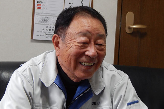 「自動車以外の需要を開拓していく」と語る清水代表取締役