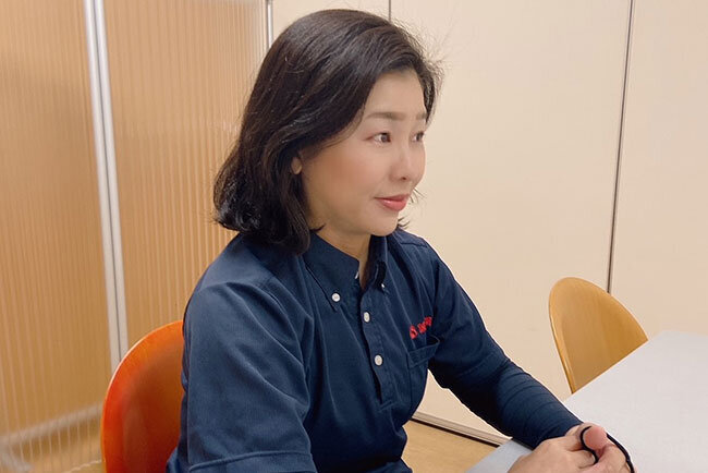 DX化を推進した誠心園施設長を務める兼池麻子さん
