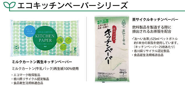 エコキッチンペーパーシリーズ