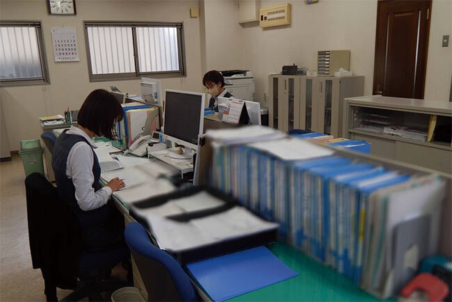 新田産業本社のオフィス