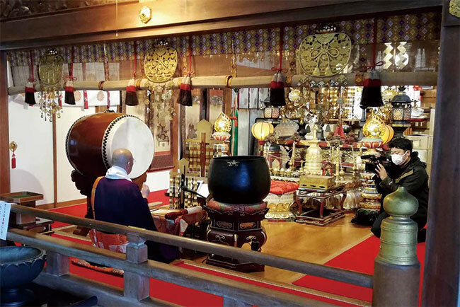 大聖院（真言宗御室派）と連携し、安芸ん堂のサイトでのオンライン初詣