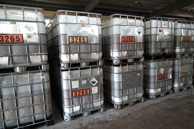 生産農家ごとに梅を漬け込むタンクを変えてトレーサビリティを徹底