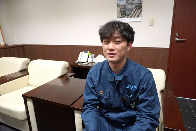 本社・統括管理本部で総務部総務室主任を務める椎葉勇揮さん