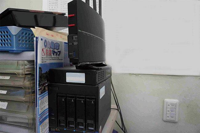 佐野興産が導入したNAS