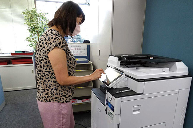 文書管理のペーパーレス化には複合機も活躍している