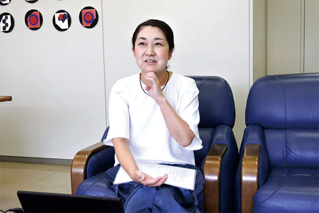 「100周年に向けて盛り立てていきたい」と語る大田奈美恵専務取締役