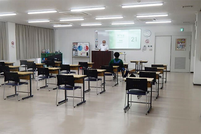 50人以上を収容できる3階の大教室