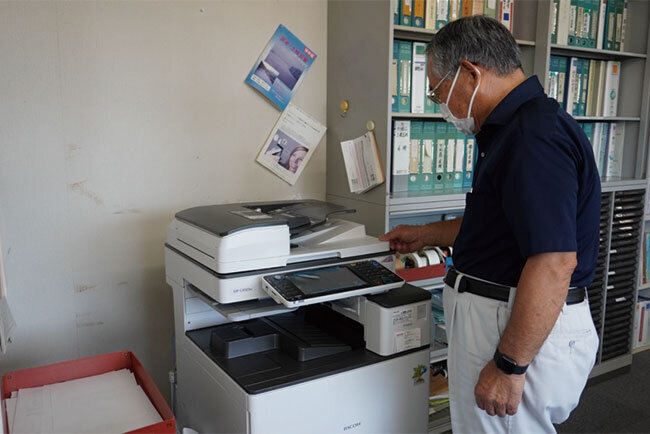 総社技術コンサルタントが導入した複合機