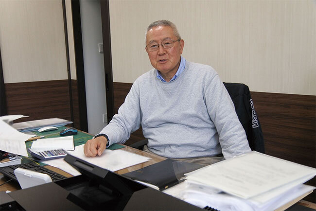 「祖父は何かを持っていたのだと思う」と話す齋藤謙一代表取締役