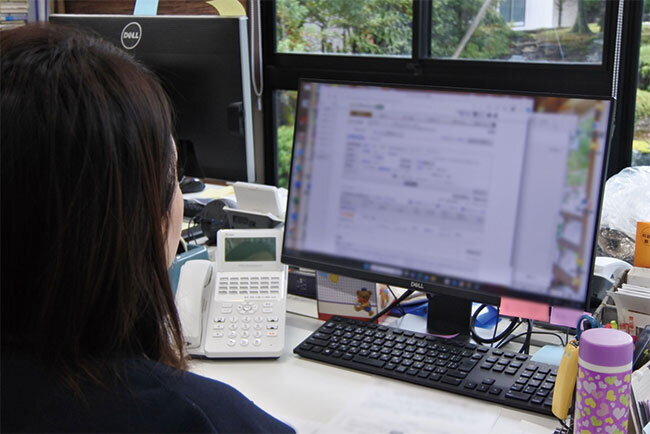 クラウド型への更新で、複数の端末から操作できるようになった