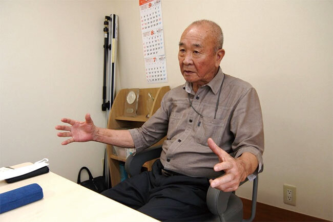 社名の由来を語る松村紘一会長