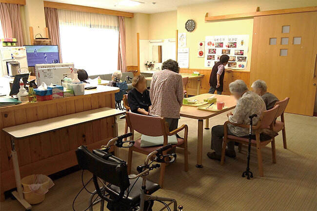 特養たまゆらのリビング