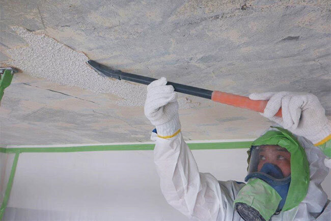 独自技術で高い評価を得ているアスベスト除去作業
